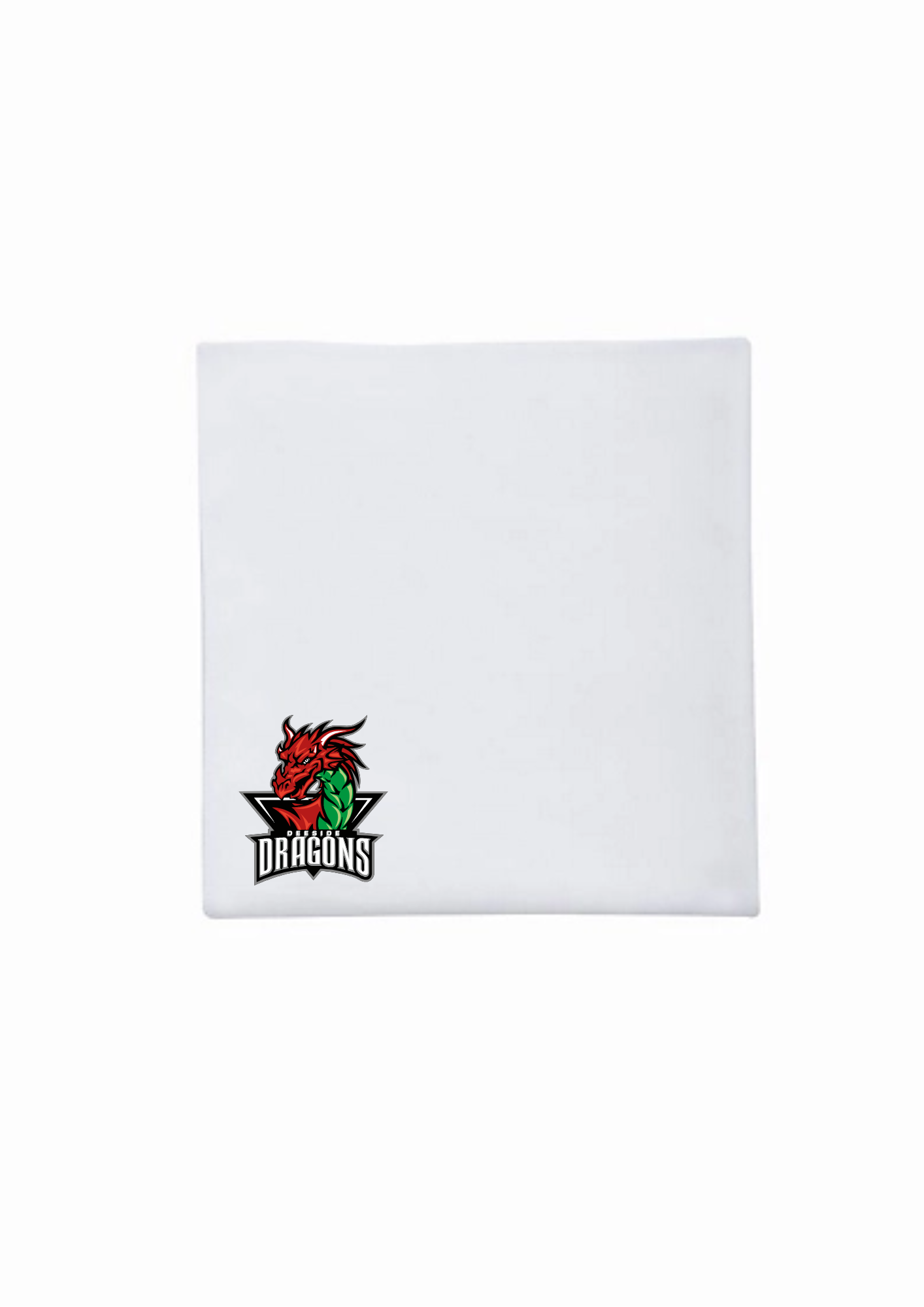 Dragons White Fan Towel