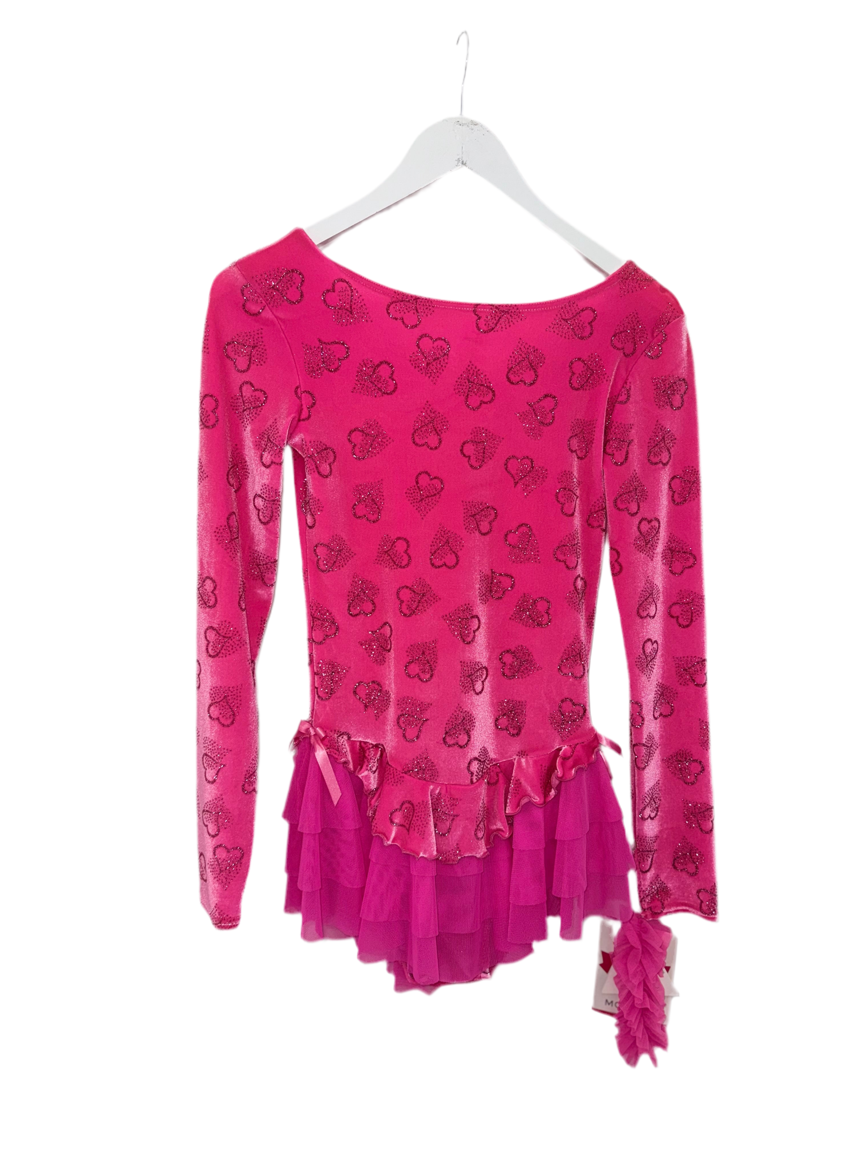 Mondor 2746 Velvet Figure Skating Dress