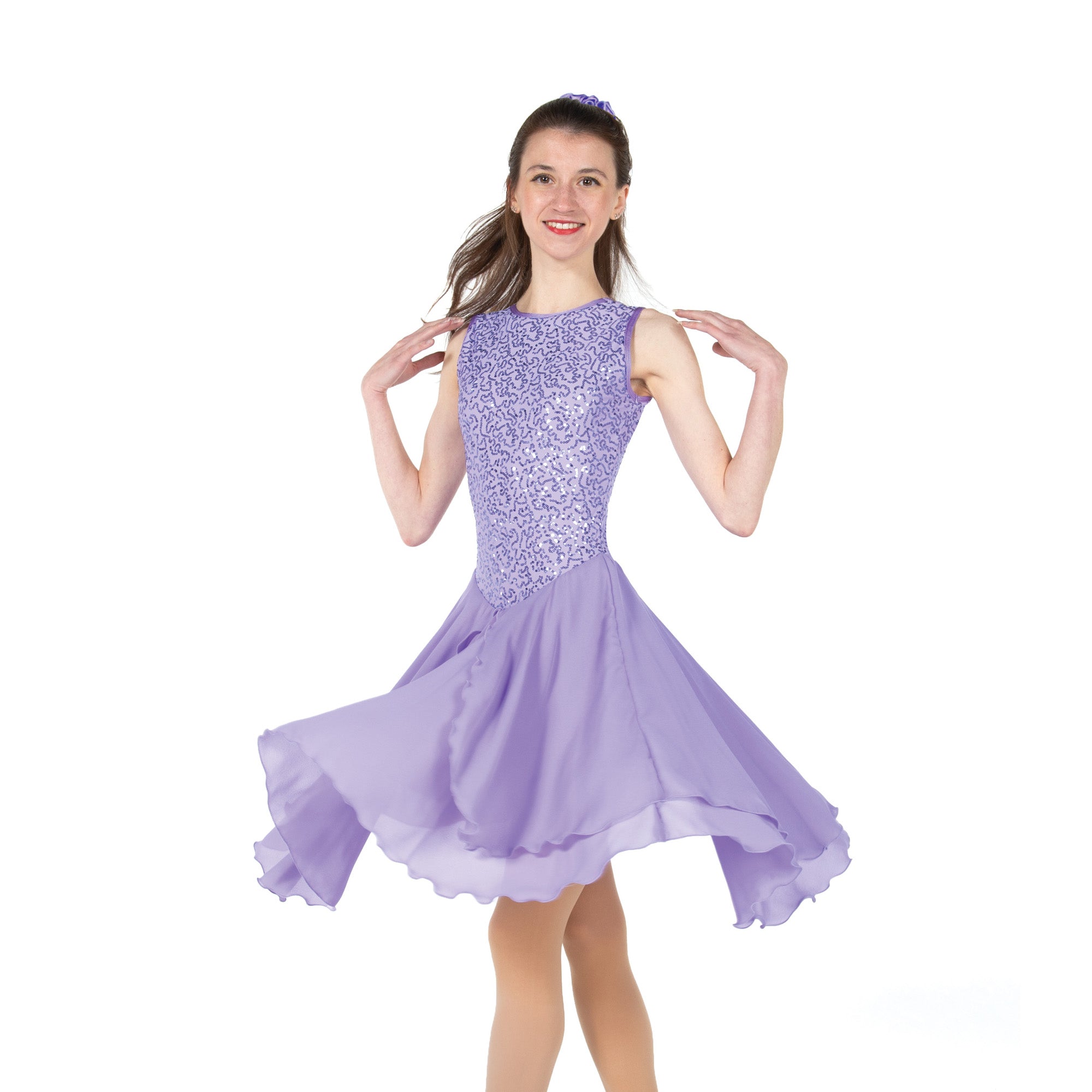 111 Dancerella Dance Dress in Iris Purple by Jerry's