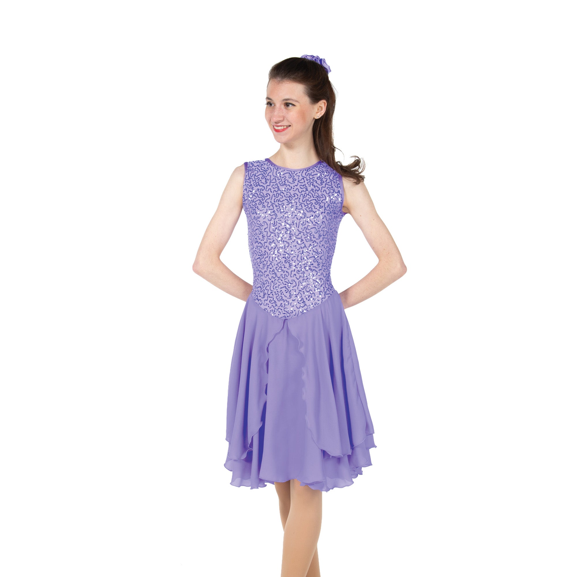 111 Dancerella Dance Dress in Iris Purple by Jerry's