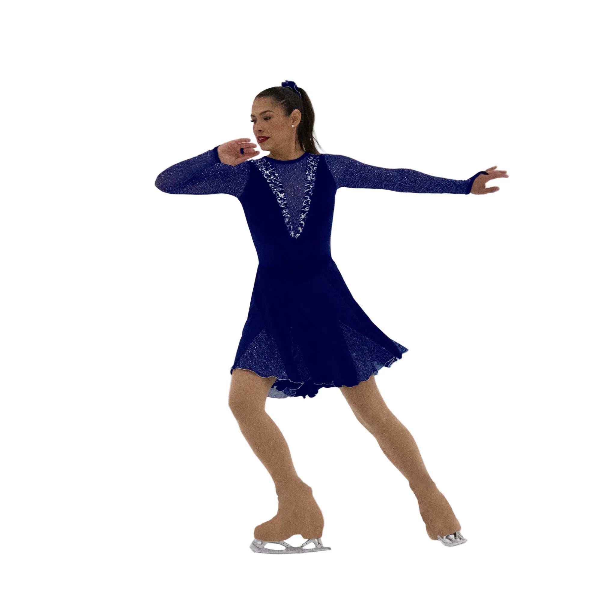 115 Navy Blues Dance Dress by Jerry’s - Clothing > Figure Skating Dresses