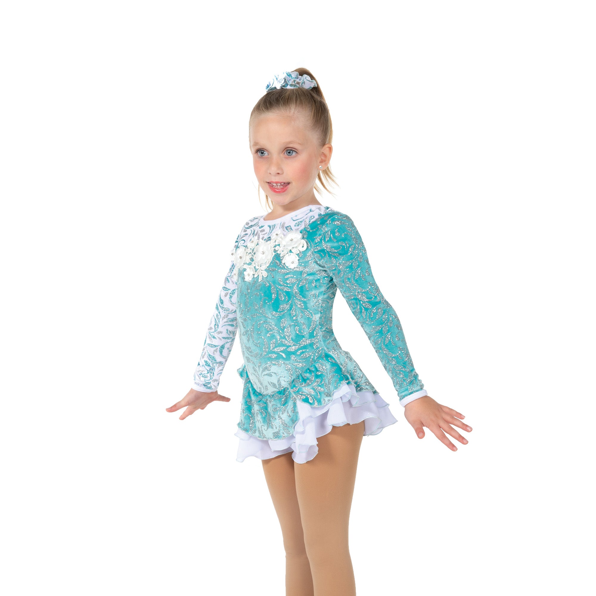 685 Frozen Whispers Skating Dress by Jerry's