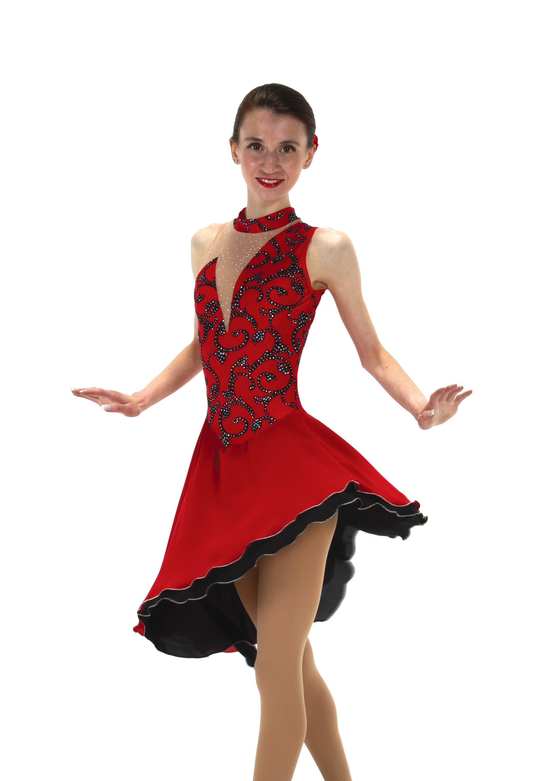 207 Tango on Fire Dance Dress by Jerry's