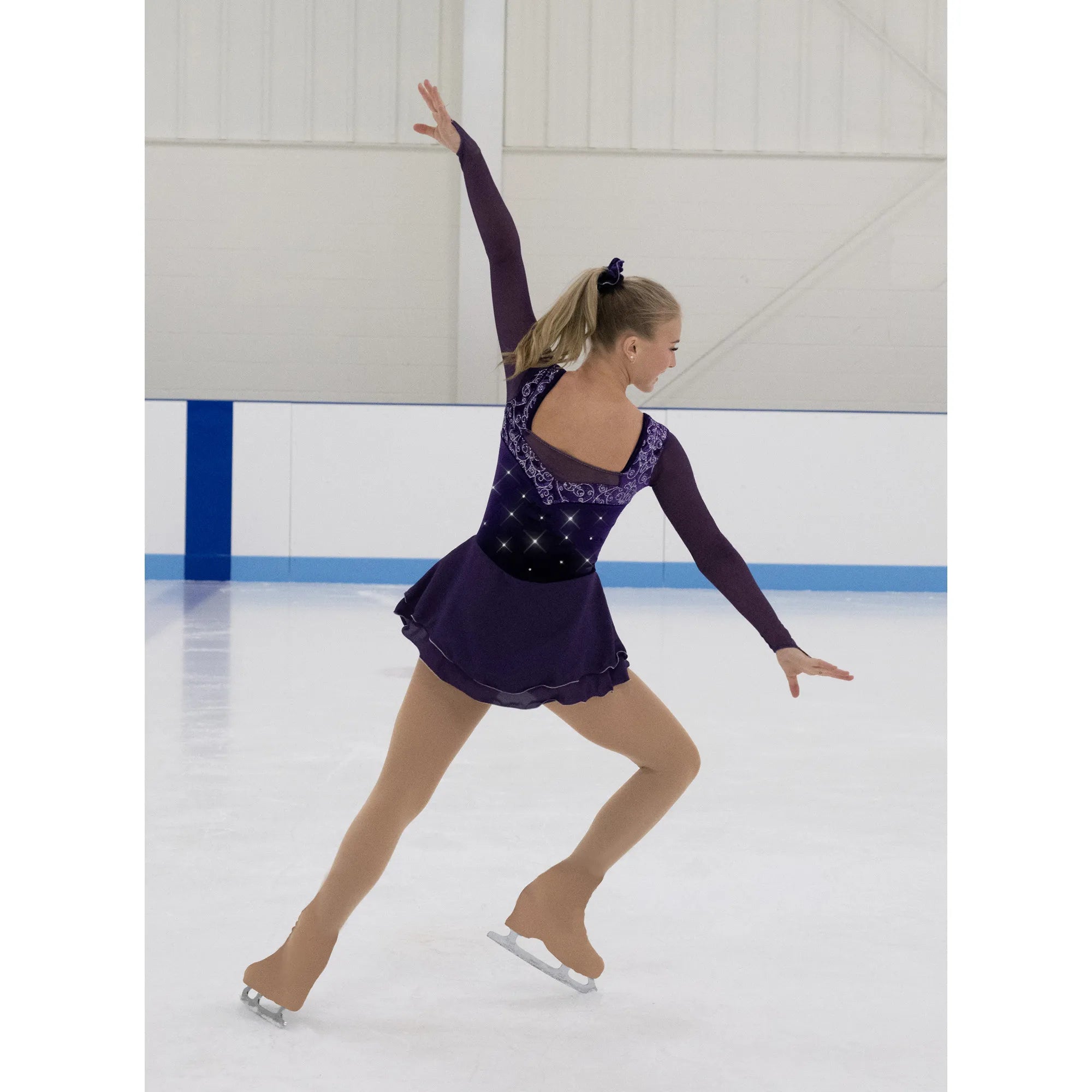 228 Violette Skating Dress by Jerry's