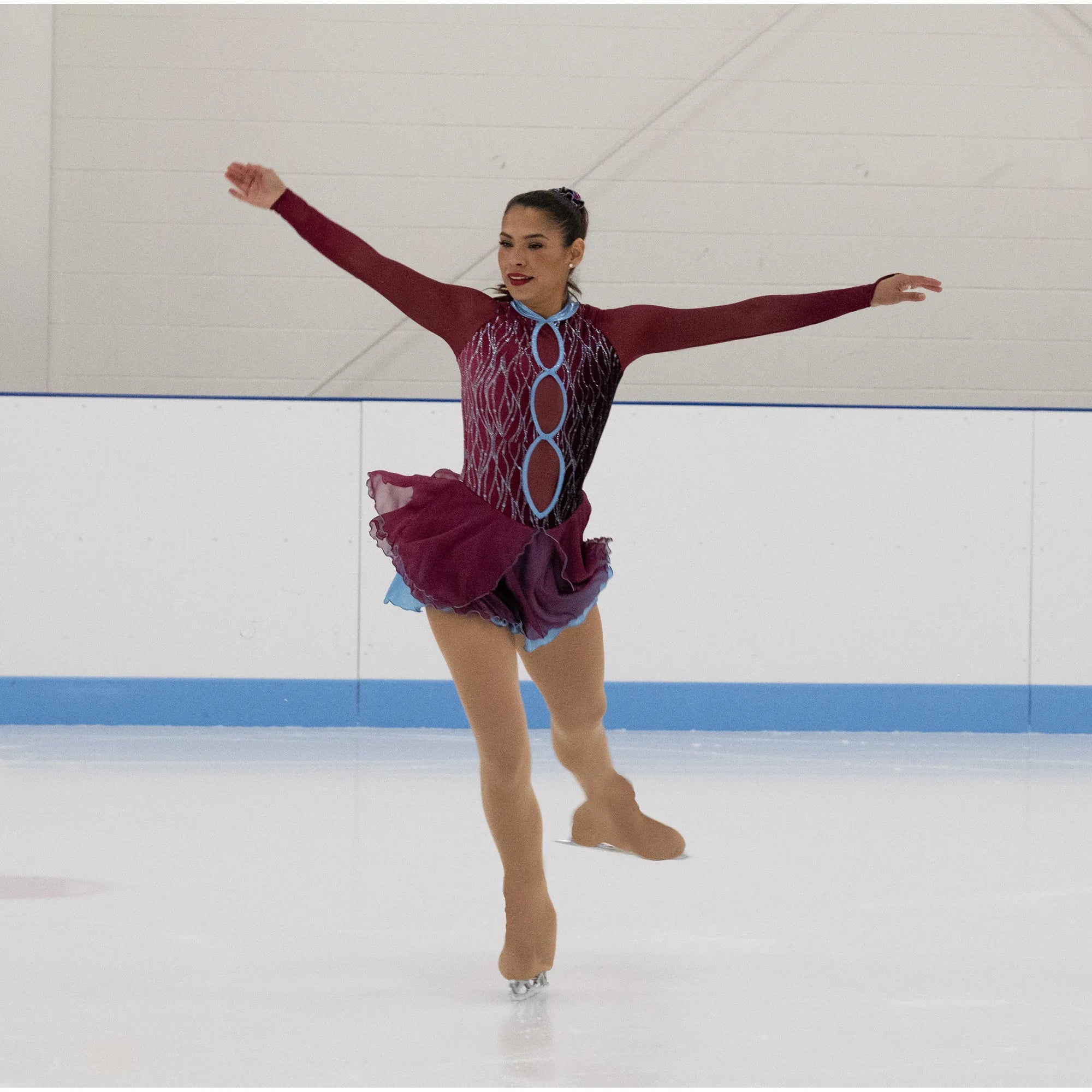 231 Chambord Skating Dress by Jerry's