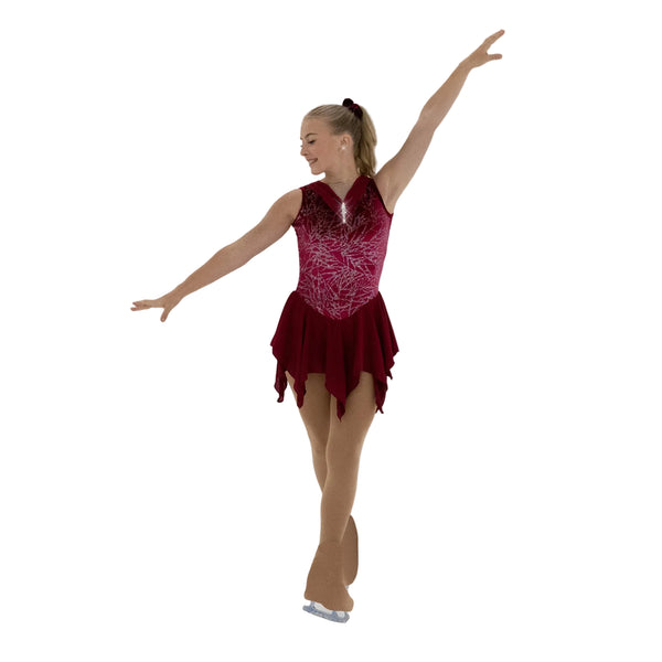 246 Razzberry Skating Dress by Jerry's