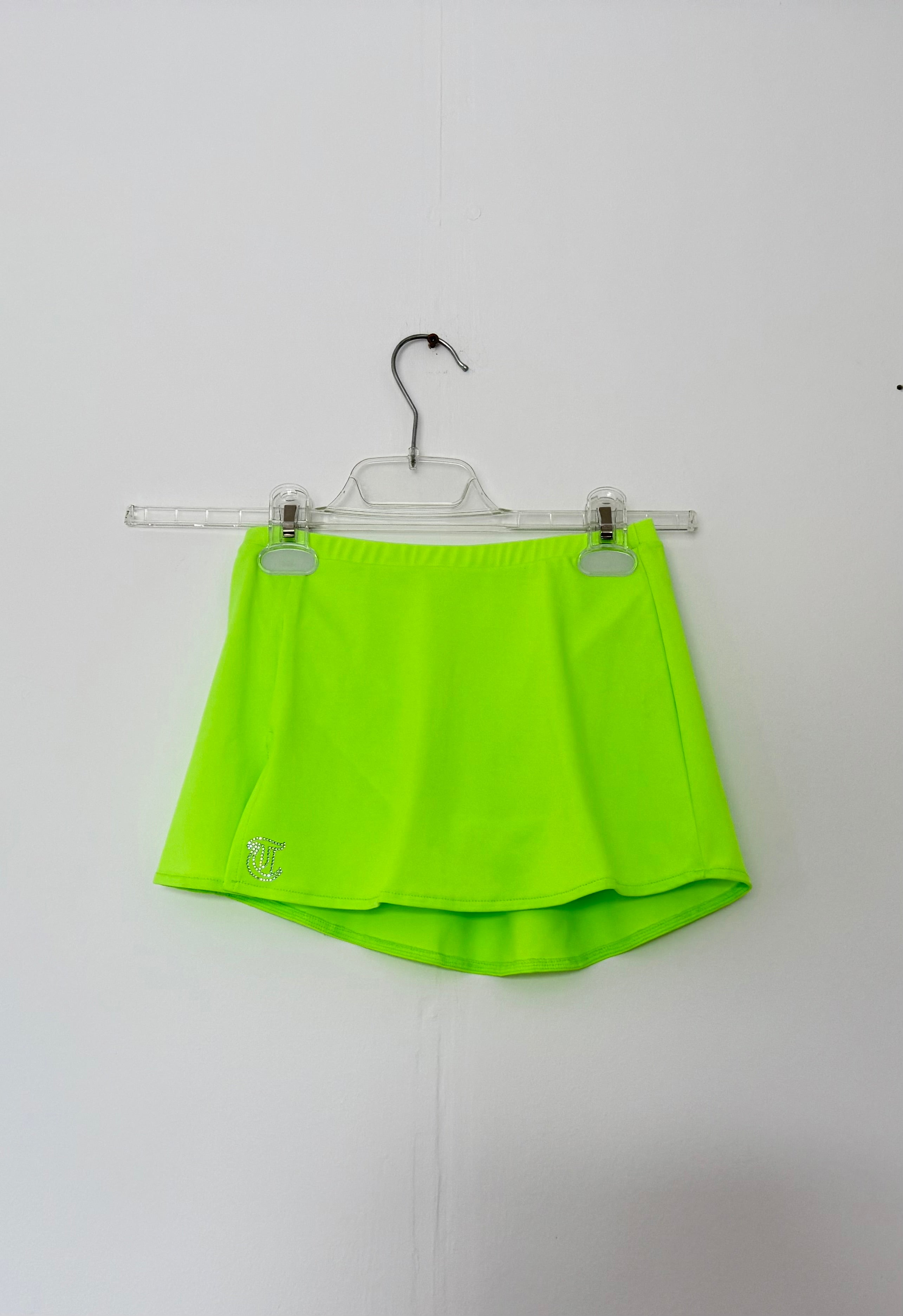 Thuono Neon A-Line Skating Skirt