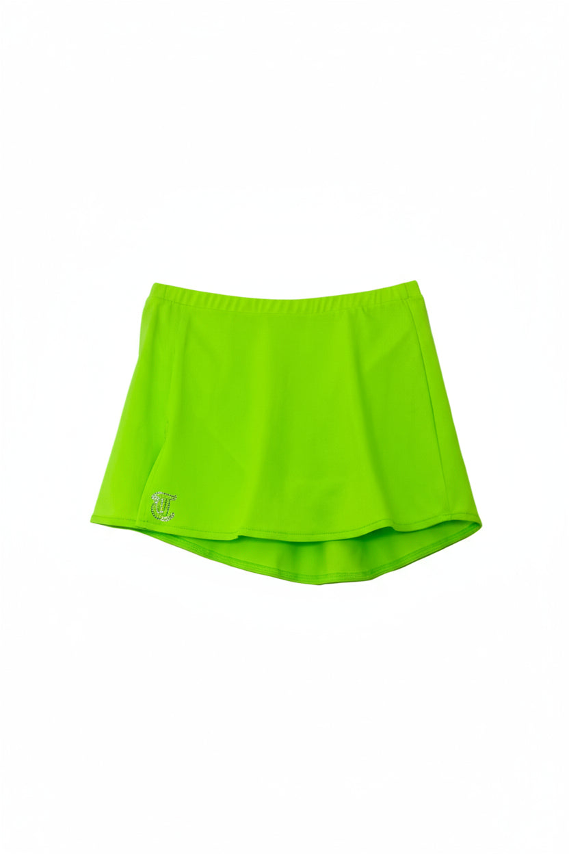 Thuono Neon A-Line Skating Skirt