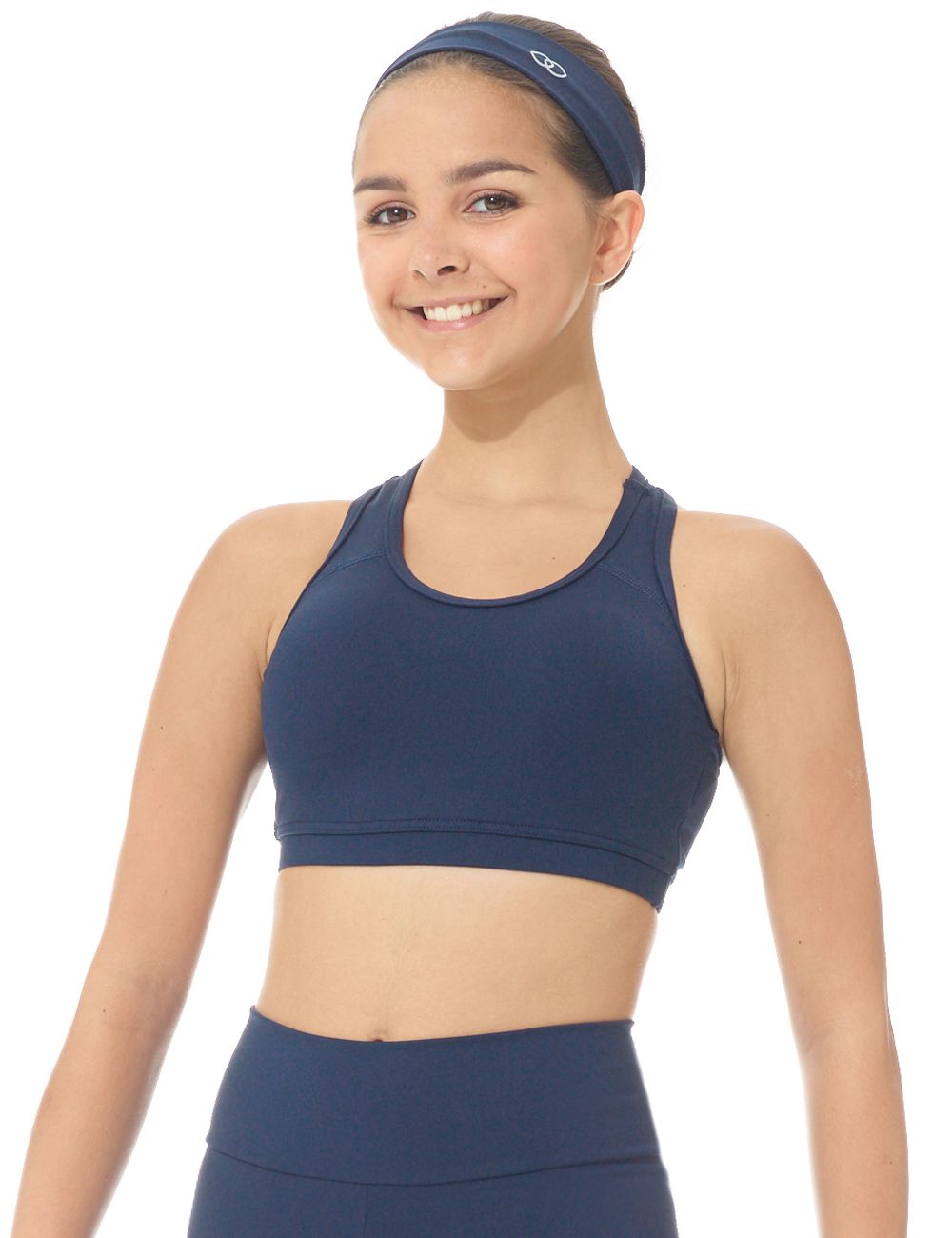 3593 Mondor Matrix Crop Top in Black - Clothing > Figure Skating Tops