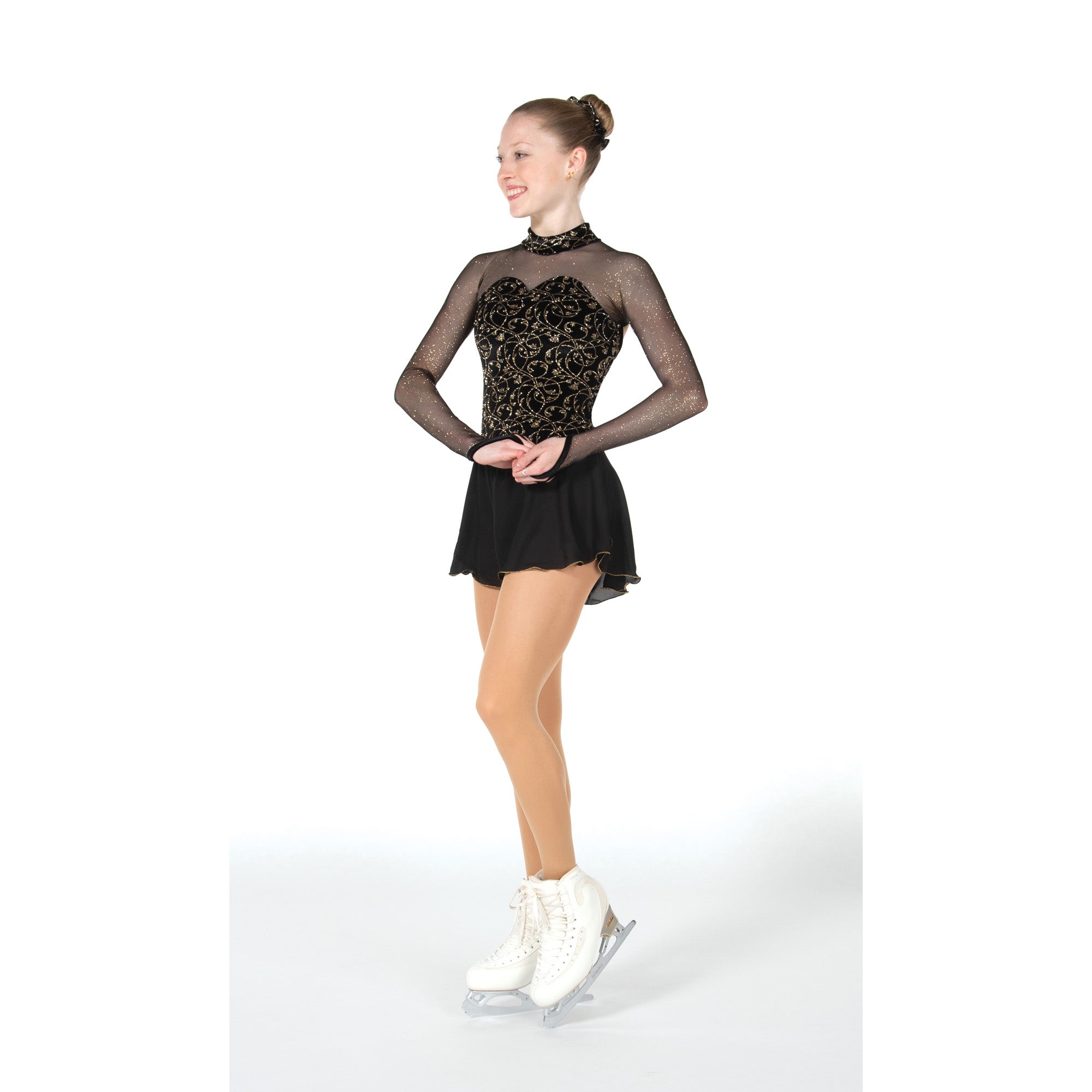 42 Chesterton Skating Dress in Black by Jerry's