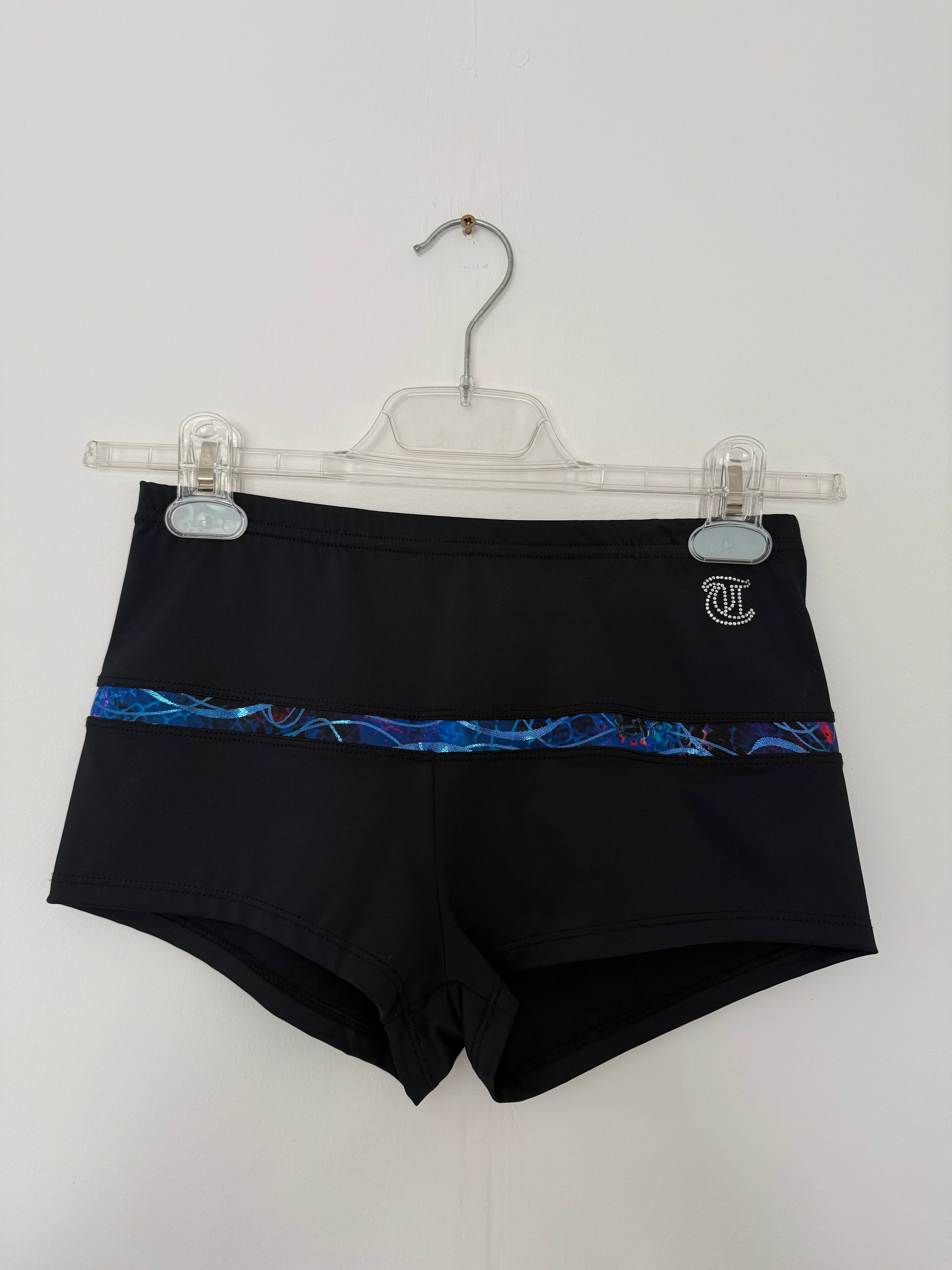 Thuono Bioceramic Shorts - Black/ Glitter Explosion