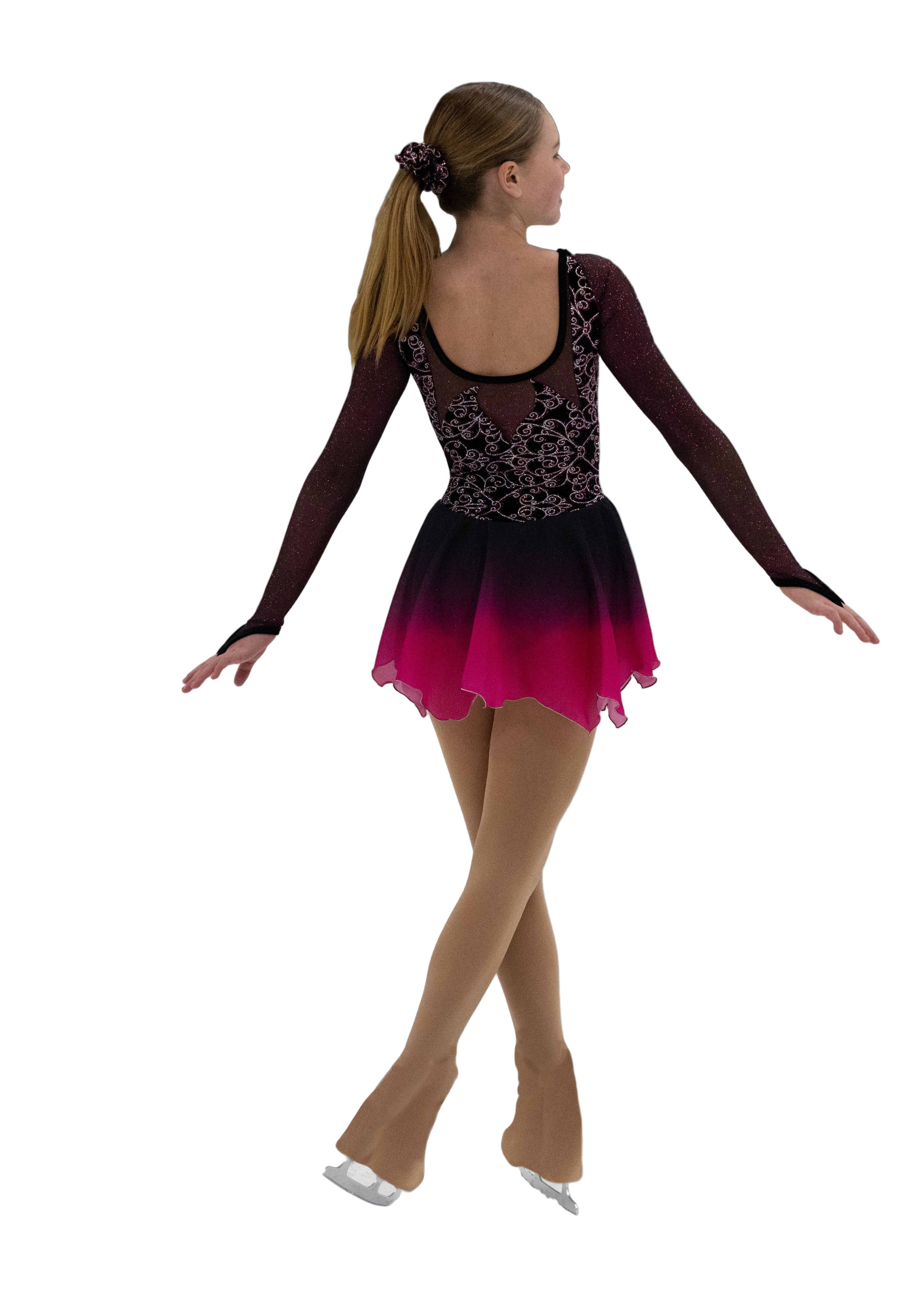 568 Pinch of Pink Skating Dress by Jerry’s - Clothing > Figure Skating Dresses