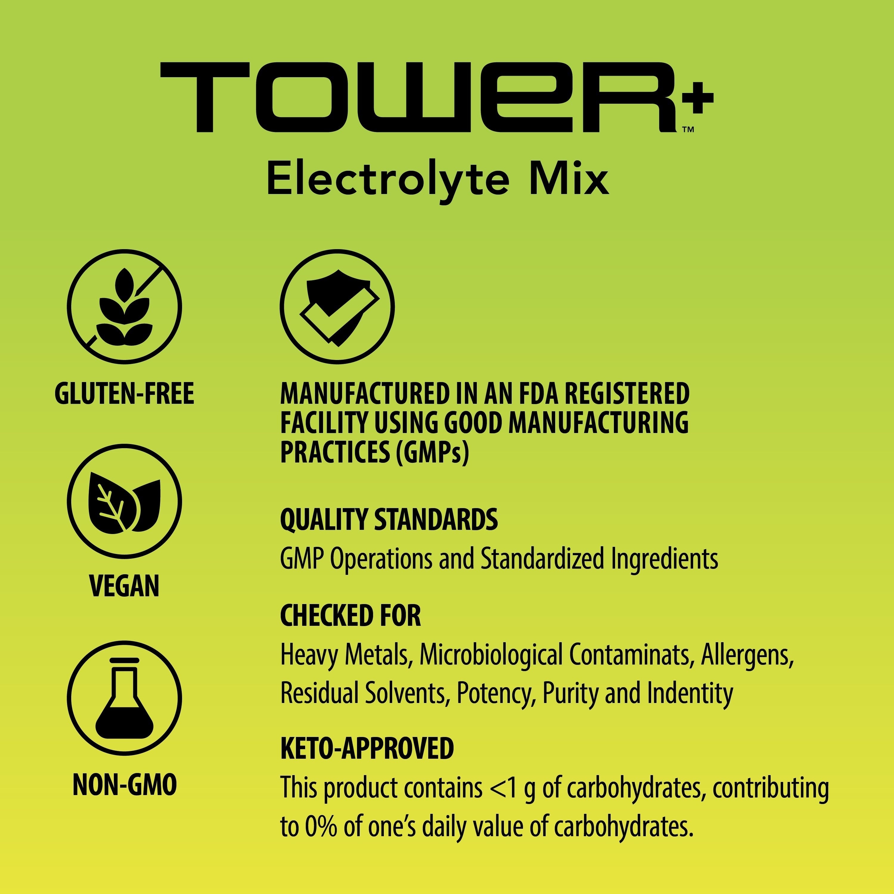 Tower+™ Electrolyte Mix
