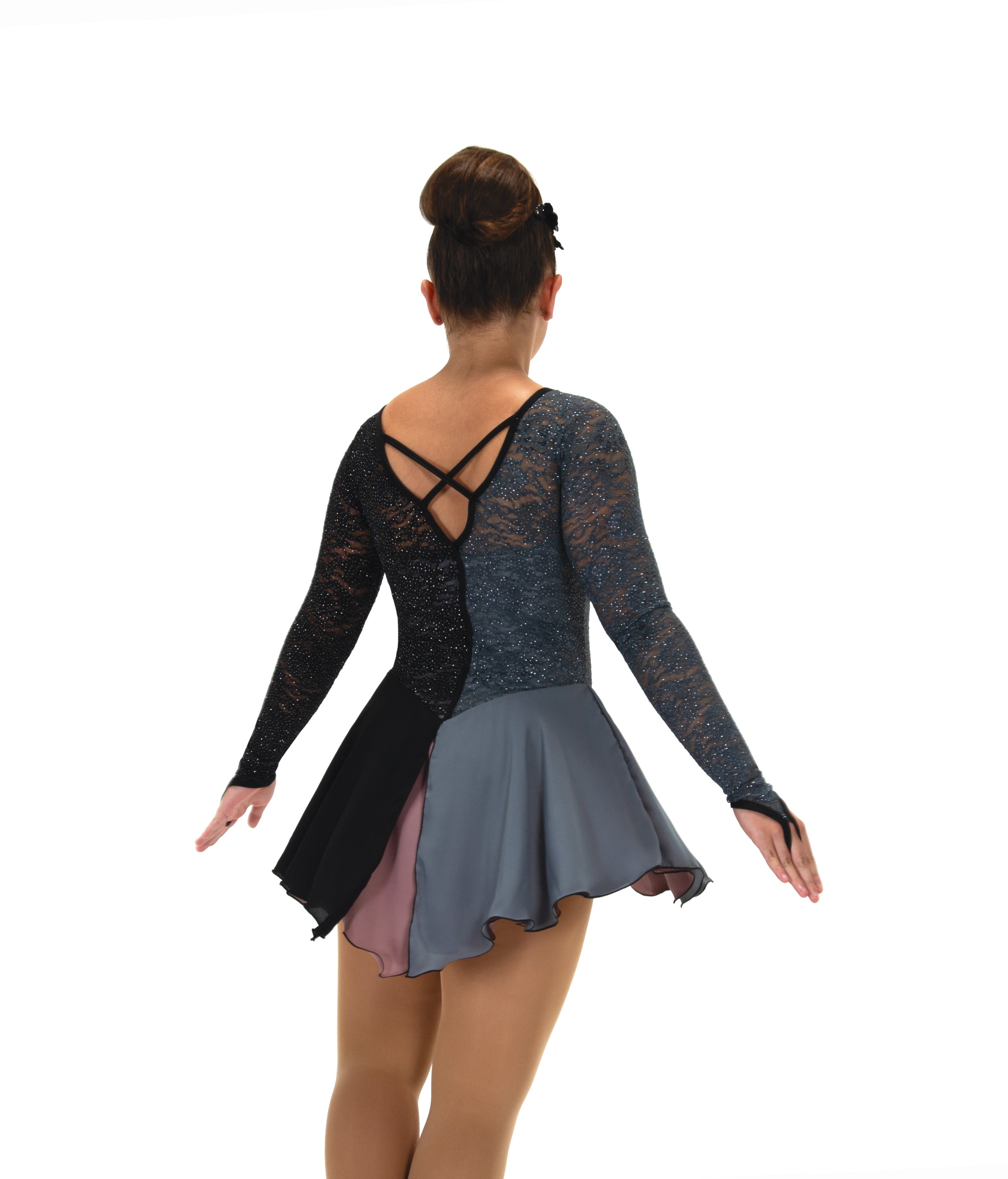 581 Shadow Lace Skating Dress by Jerry's