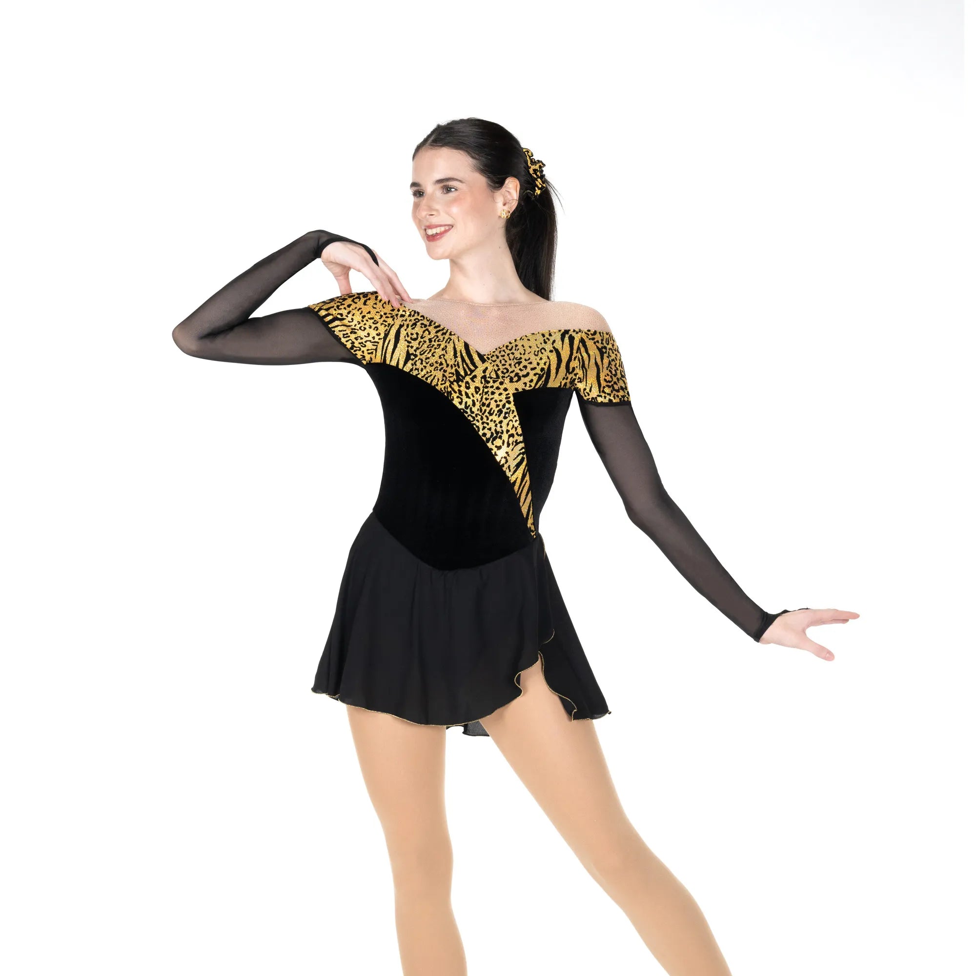 590 Kitschy Kitty Skating Dress by Jerry's