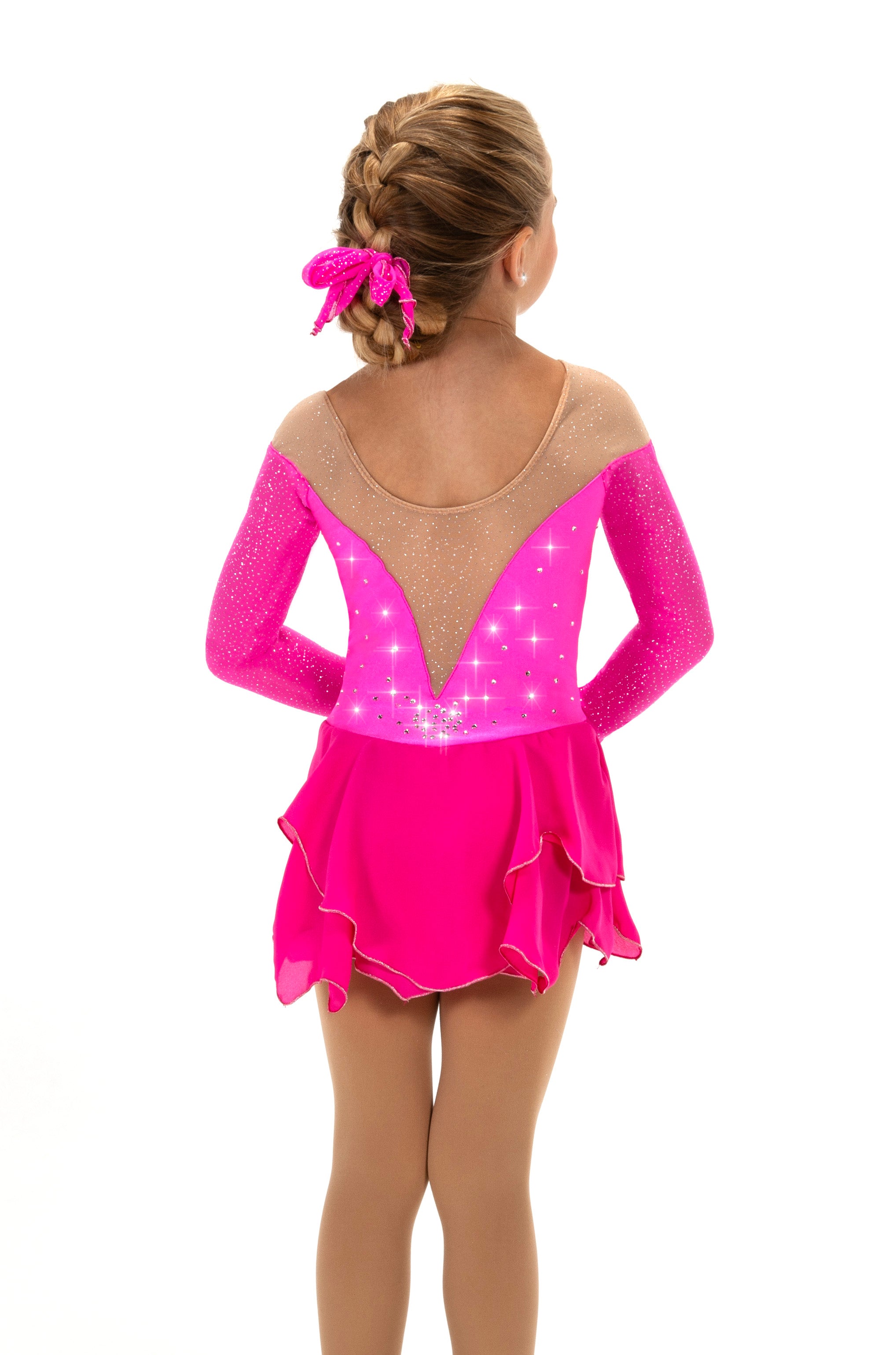 604 Compelling Skating Dress in Pink by Jerry's