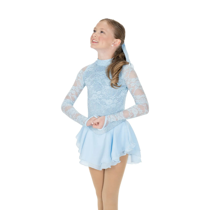 609 Sequin Lining Skating Dress in Ice Blue by Jerry’s - Clothing > Figure Skating Dresses