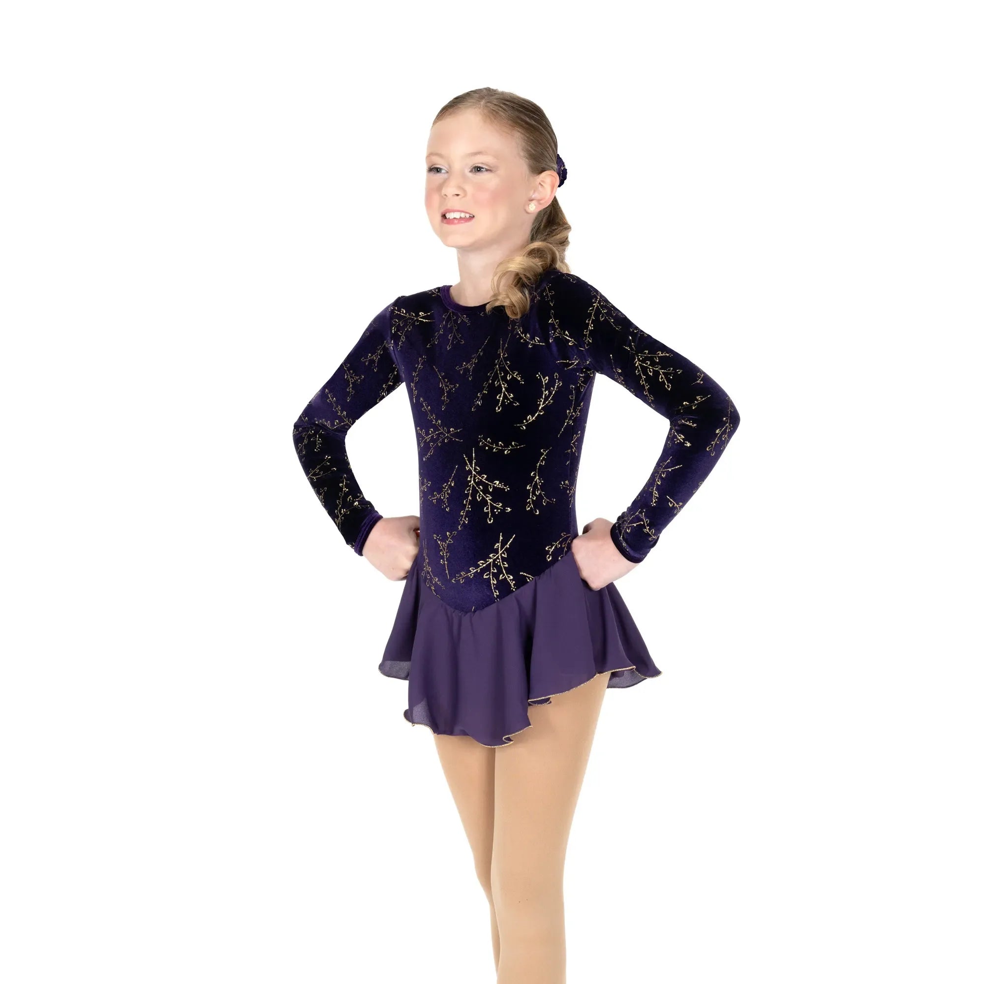 644 Possibilities Skating Dress in Plum by Jerry’s - Clothing > Figure Skating Dresses