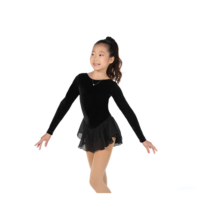 688 Skatesong Skating Dress in Black by Jerry’s - Clothing > Figure Skating Dresses
