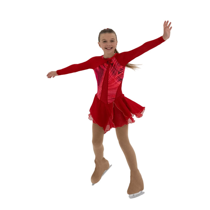 704 Adventuress Skating Dress by Jerry’s - Adult Small - Clothing > Figure Skating Dresses