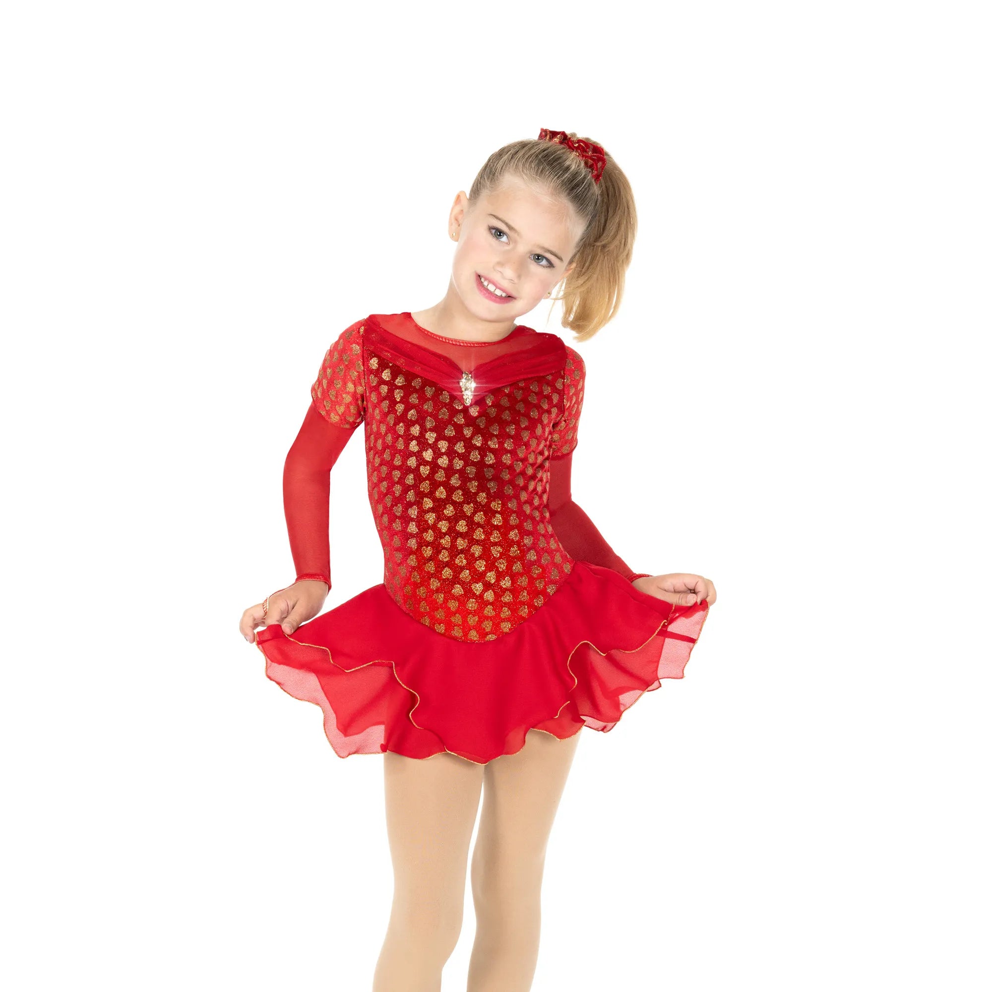 712 Scarlet Starlet Skating Dress by Jerry's