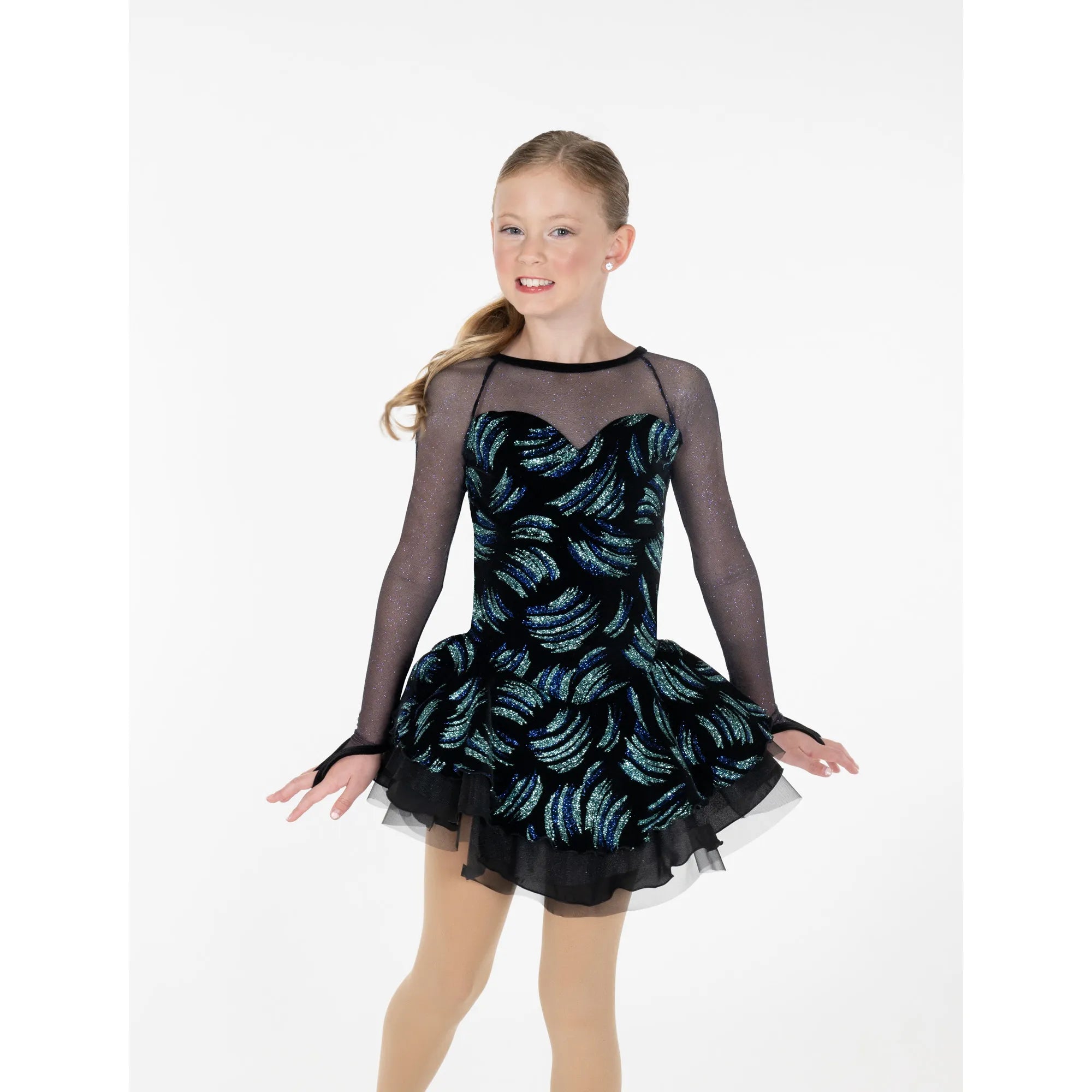736 Ballet Noir Skating Dress by Jerry's