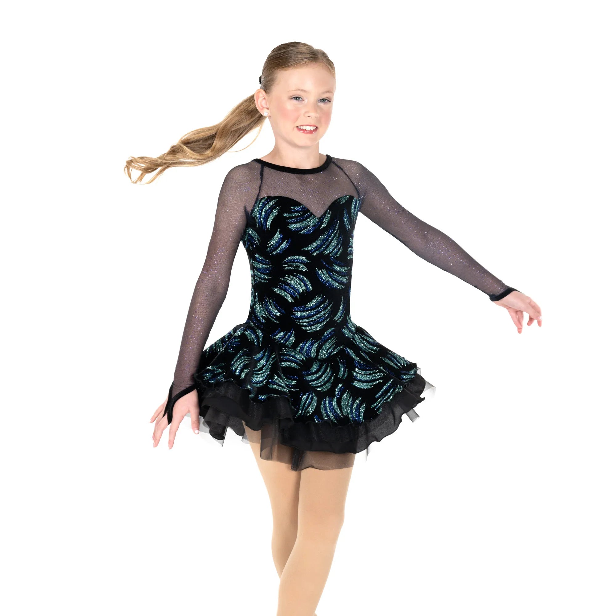 736 Ballet Noir Skating Dress by Jerry's