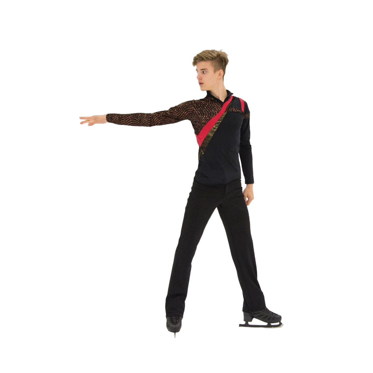 824 Mens Power Point Skating Shirt by Jerry’s - Clothing > Figure Skating Tops