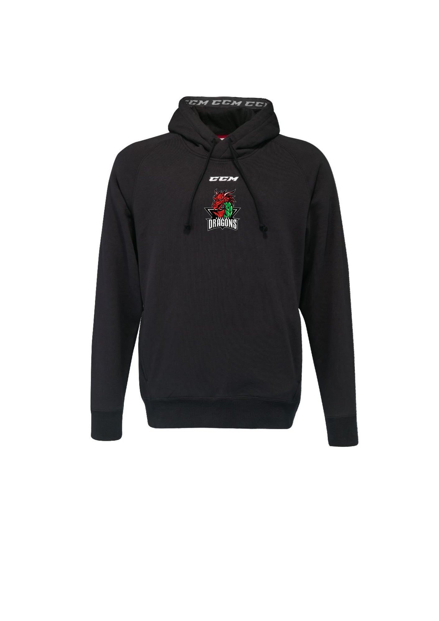 CCM Deeside Dragons Official Team Hoodie Black