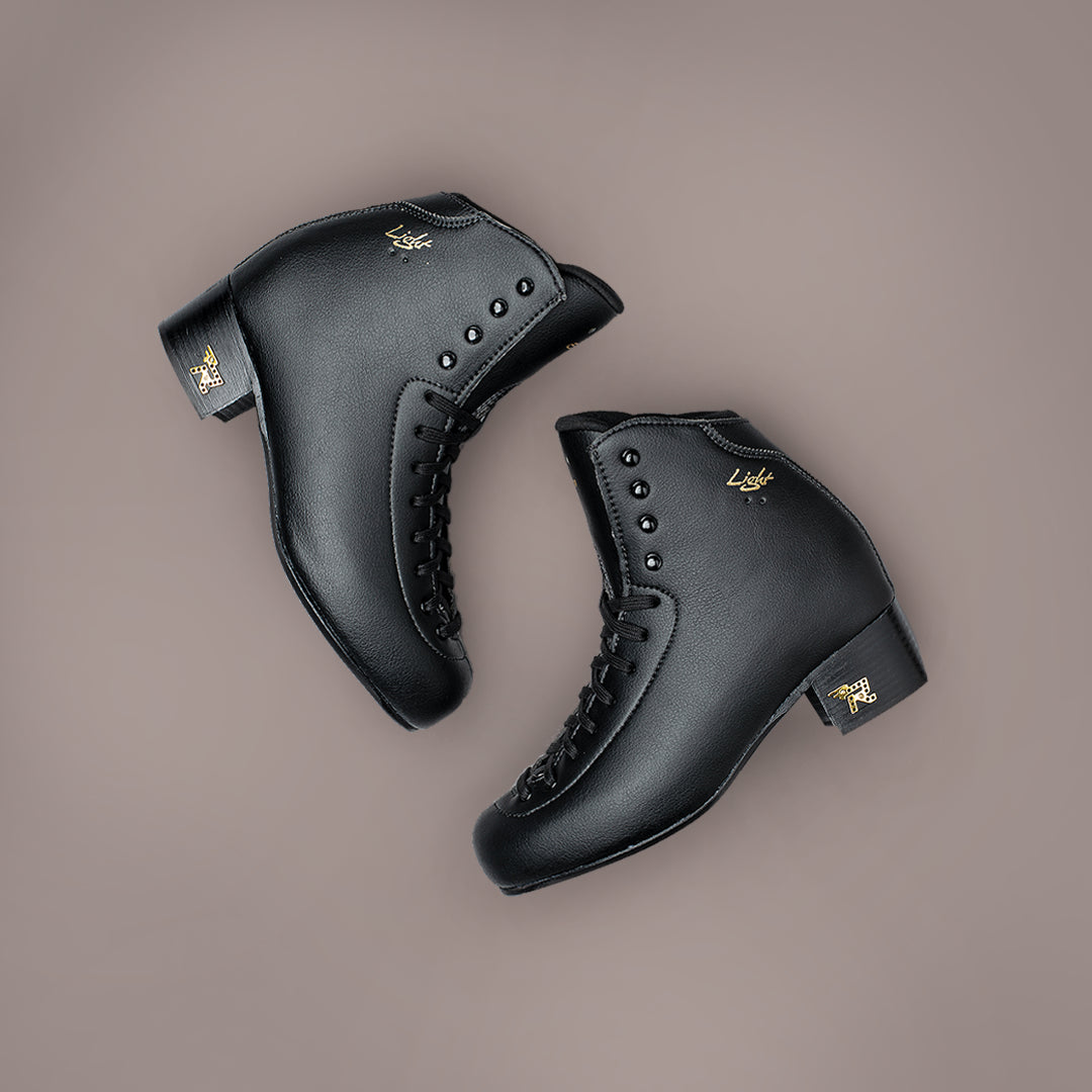 Risport Electra Figure Skates with fitted blade in Black