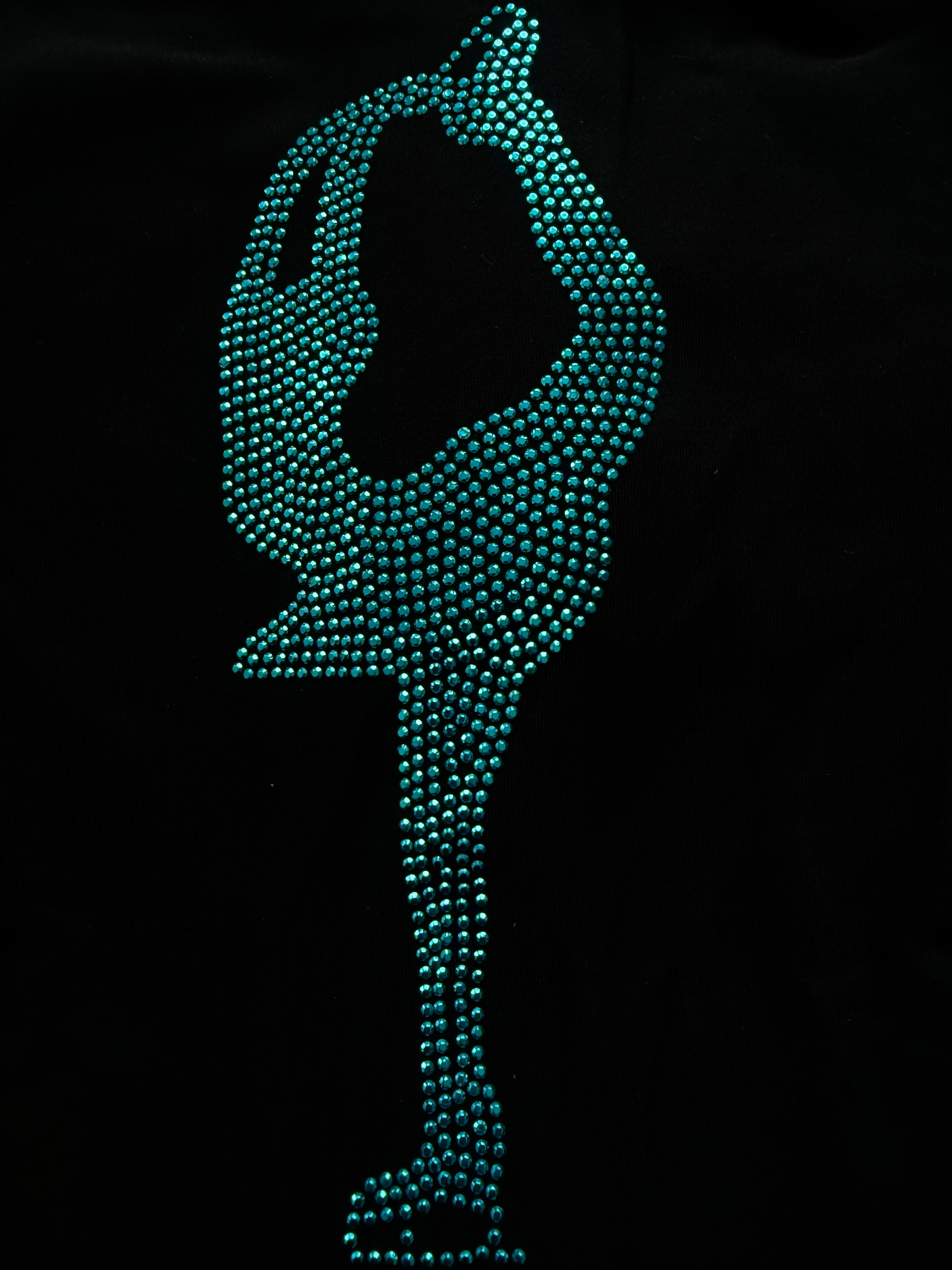 Tex One Rhinestone Biellmann Jacket