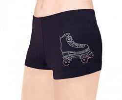 NY2 Sportswear Roller Rhinestone Skating Shorts