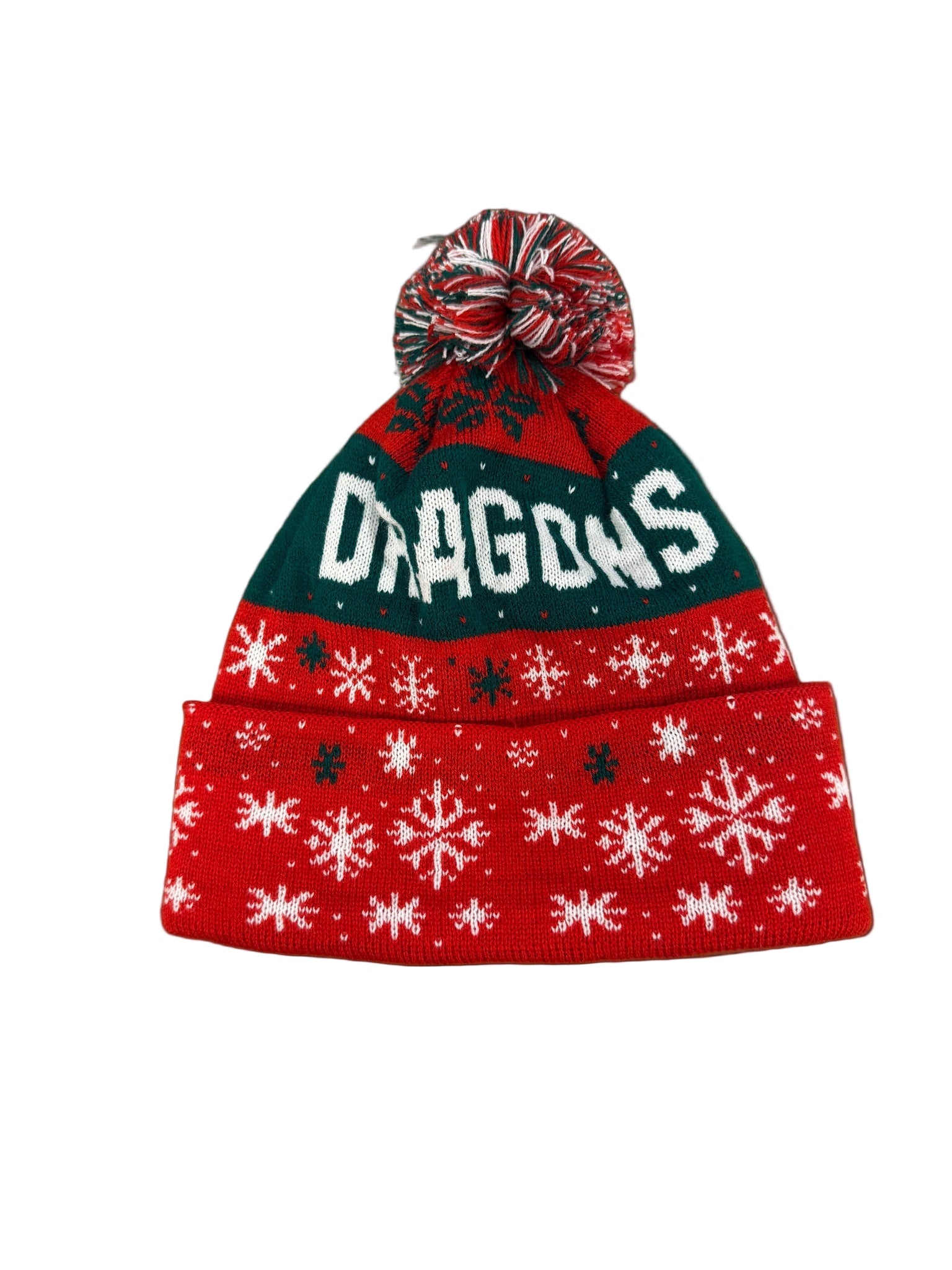 Deeside Dragons Bobble Hat -  Official Merchandise