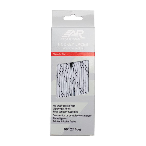Pro-Stock Waxed Laces - White