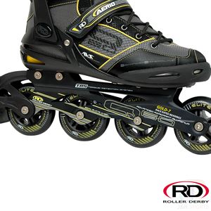 Roller Aerio Q-60 Inline Roller Skates in black.