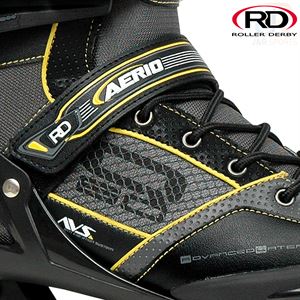 Roller Aerio Q-60 Inline Roller Skates in black.