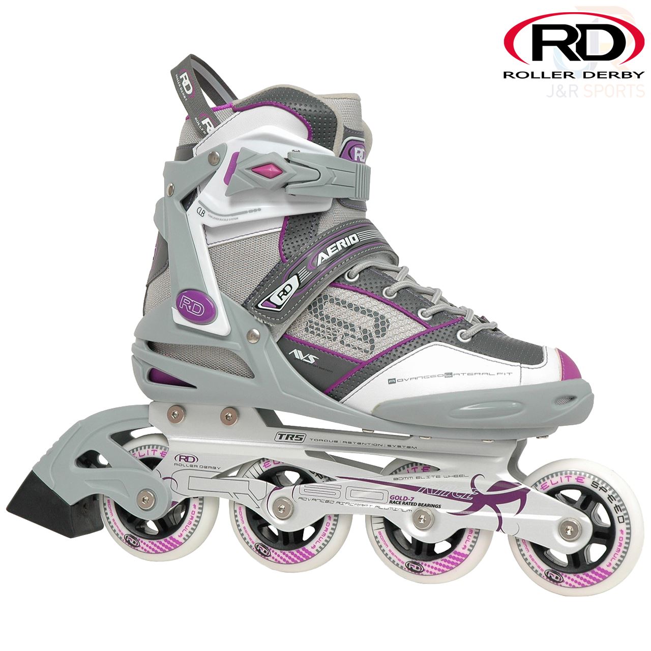 Roller Derby Aerio Q-60 In-Line Roller Skates in Grey