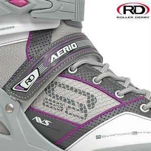 Roller Derby Aerio Q-60 In-Line Roller Skates in Grey