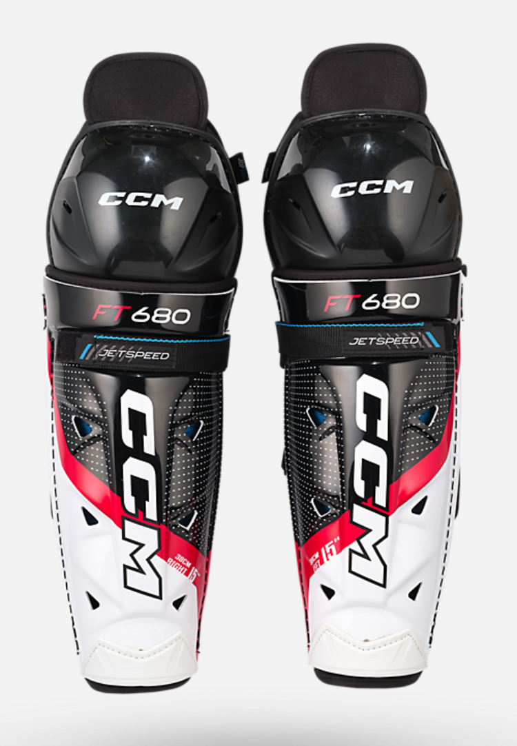 CCM Jetspeed 680 Shin Guards Junior