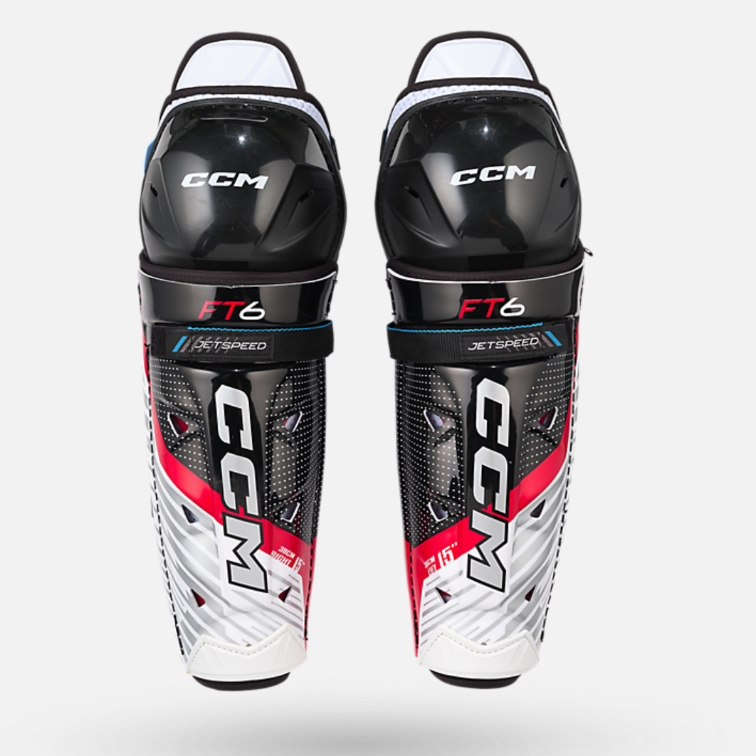 CCM Jetspeed FT6 Shin Guards Senior