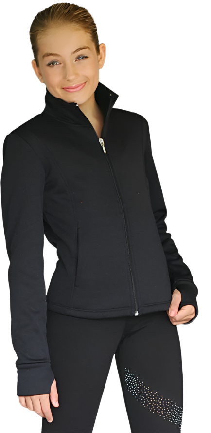 Chloe Noel JT92 Black Ice Skating Jacket