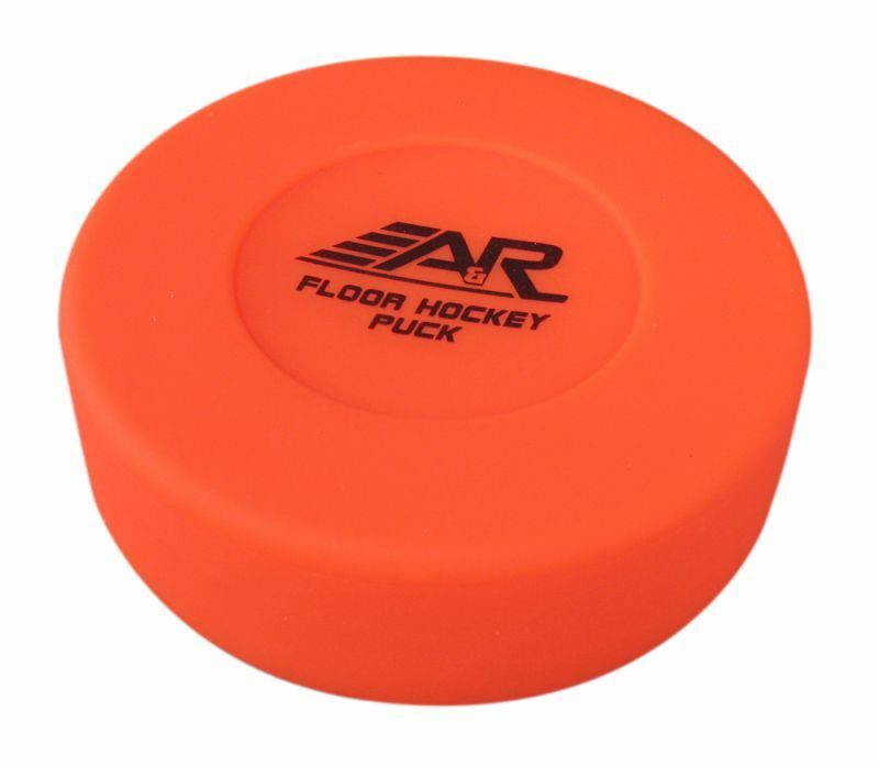 A&R Orange Hockey Floor Puck - Ice Hockey Pucks & Balls