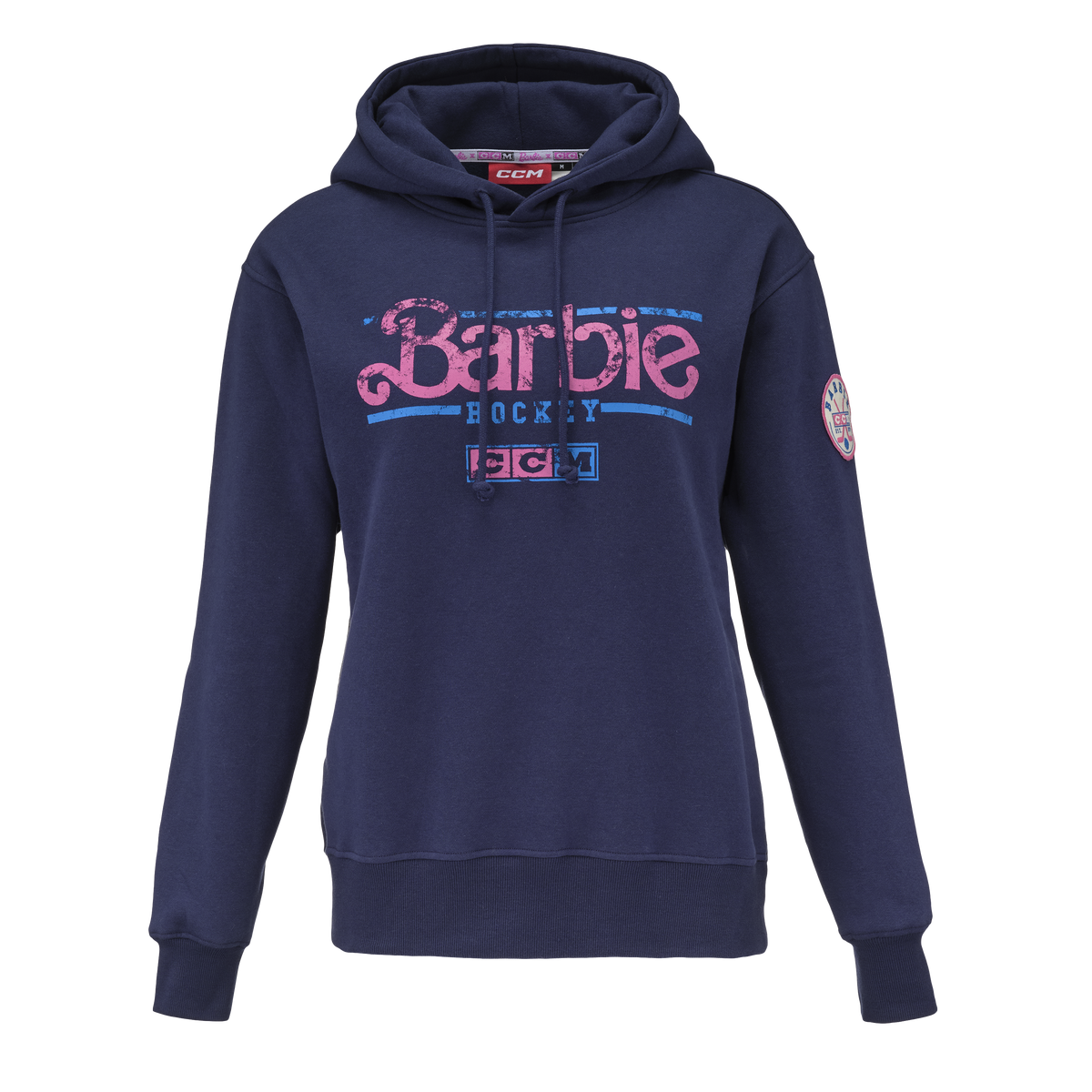 Barbie x CCM Navy Pullover Hoodie Adult