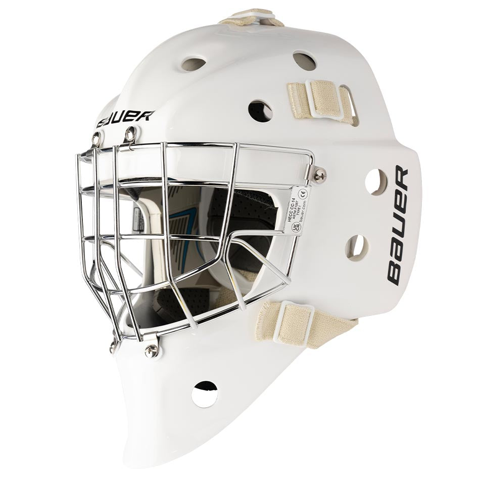 Bauer 940 Goalie Mask Senior S25 - Small / White - Goalie Masks