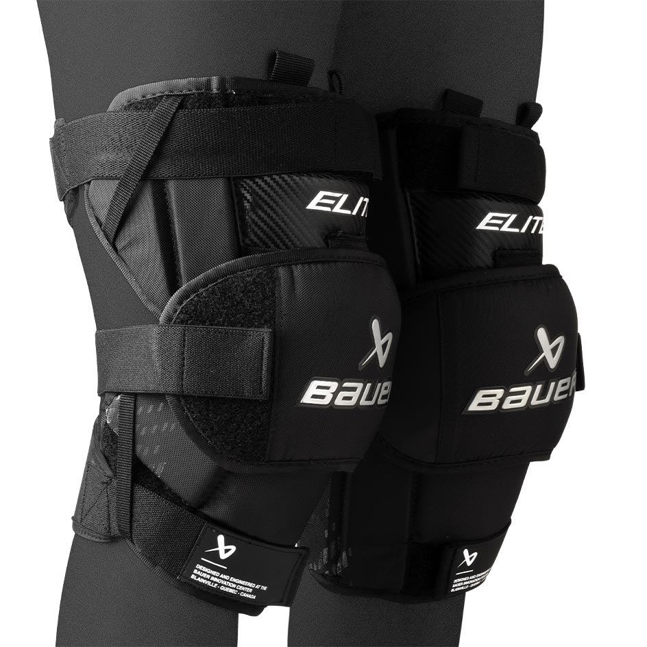 Bauer Elite Goalie Knee Pads Intermediate S25 - Goalie Accessories