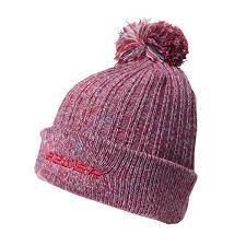 Bauer New Era Pom Knitted Hat - Marl - Red Marl - Hats & Beanies