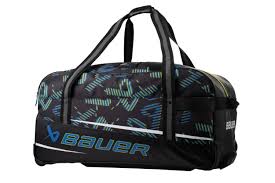Bauer Premium Wheeled Bag - Junior - Junior / Patterned - Ice Hockey Bags