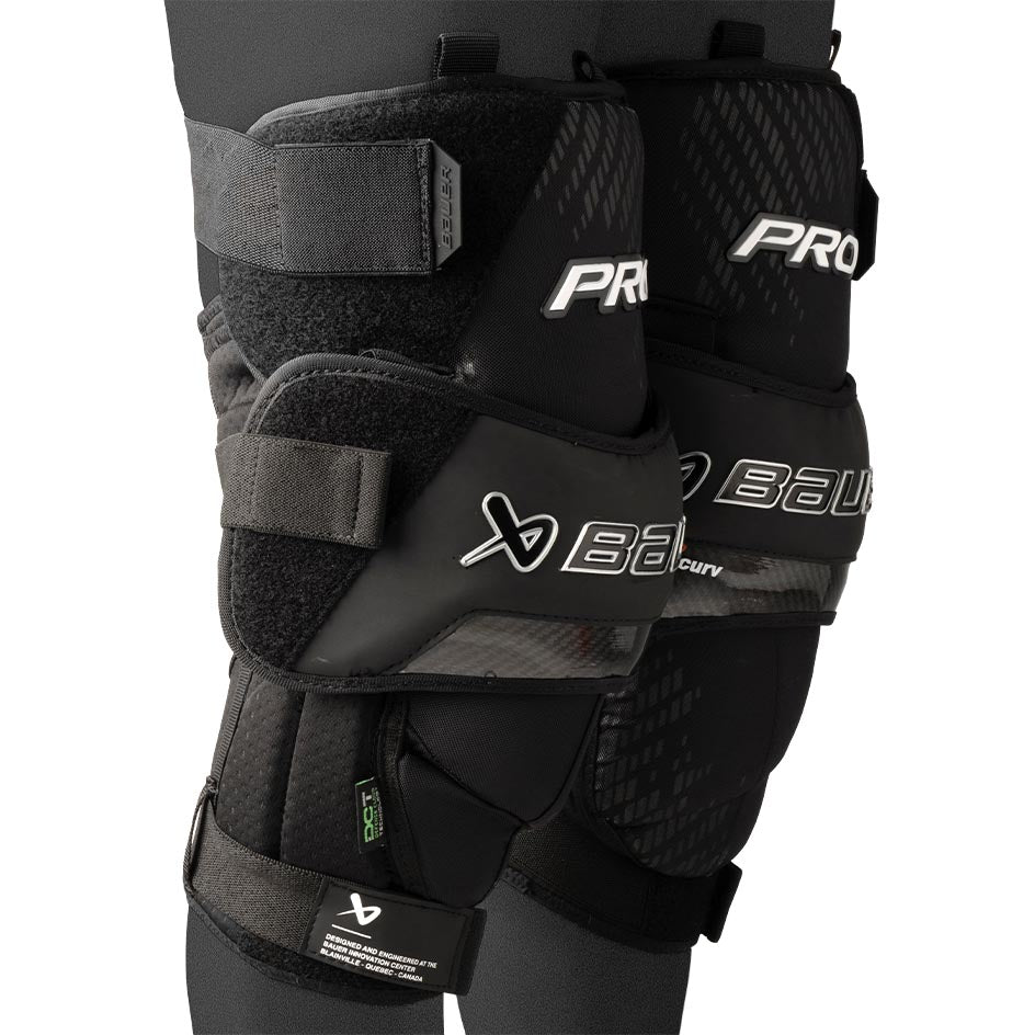 Bauer Pro Goalie Knee Pads Senior S25 - Goalie Accessories