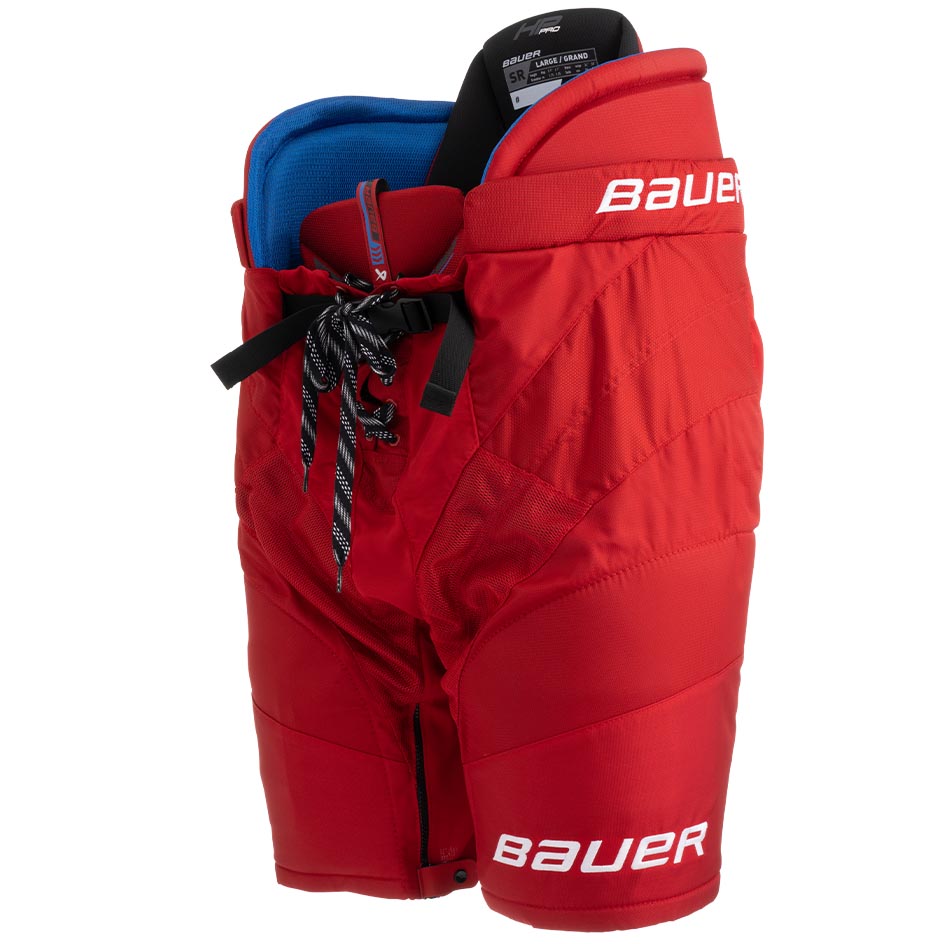 Bauer Pro Hockey Pant Intermediate - LARGE / RED - Ice Hockey Pants & Shorts