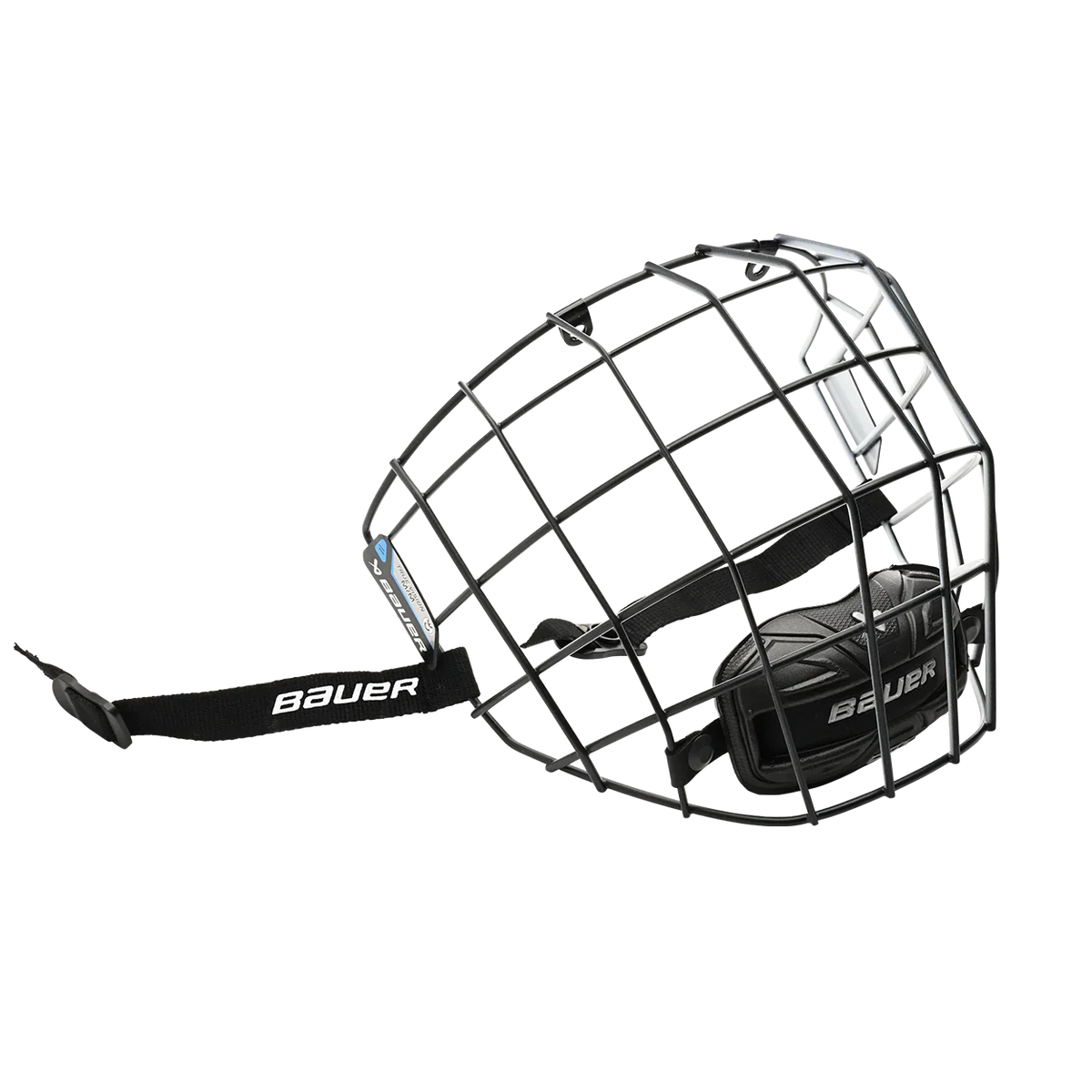 Bauer Profile II Facemask - Senior XS / I2 (Black/White) - Hockey Protection > Head and Face